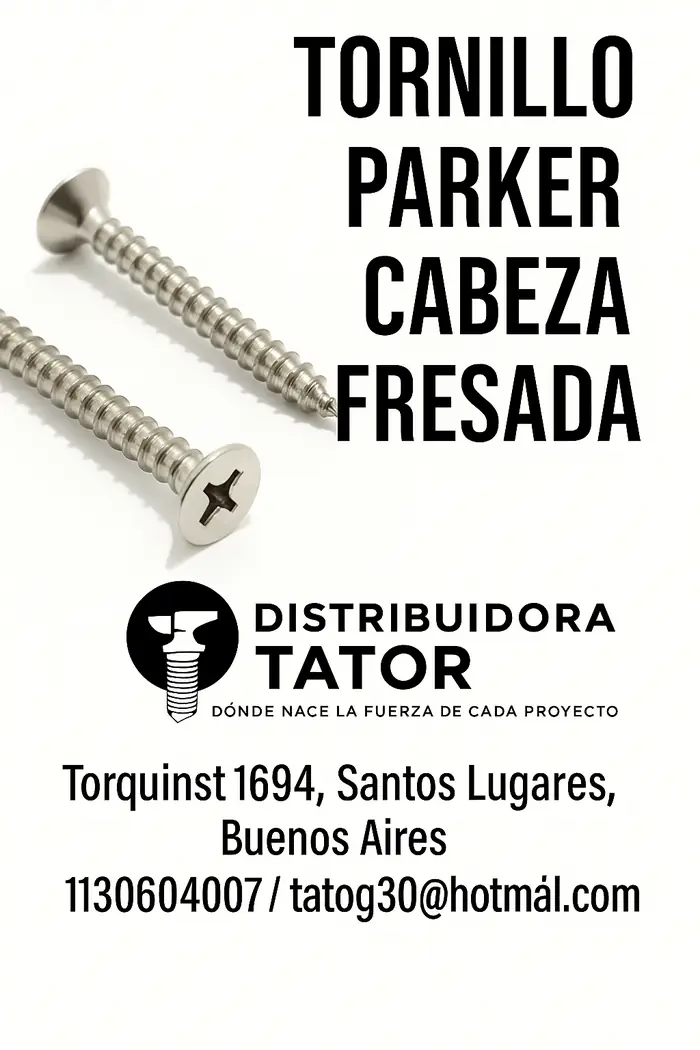 Tornillo cabeza tanque ranura combinada